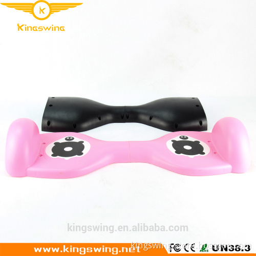 New Pink Chrome Skateboard Replacement Outer Cover Case Shell for 2 Wheels 4.5 Inch Smart Self Balancing Electric Scooter Parts